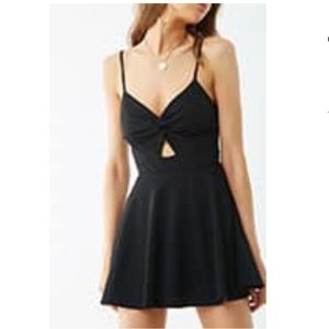 Forever 21 - Black Romper Cami Dress